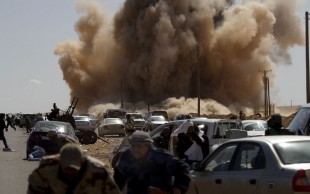 Una foto di reportorio dell'ultimo conflitto libico 
