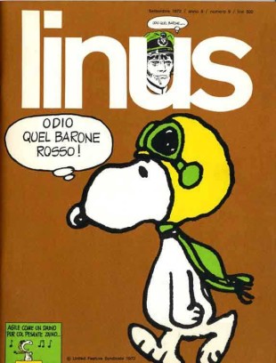 Una copertina di Linus
