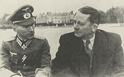 Ernst Jünger e Carl Schmitt nel 1941