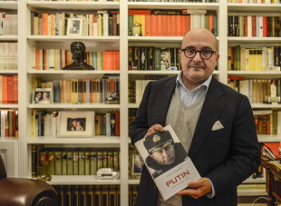 Gennaro Sangiuliano  autore della biografia di "Putin" (Mondadori)