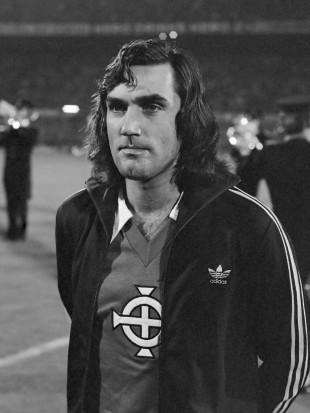 13 oktober 1976- George Best nella gara Olanda-Nord Irlanda