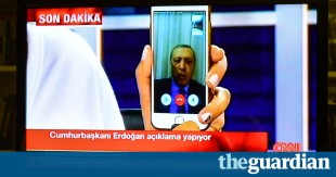 Erdogan durante il golpe su Face Time