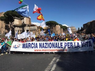 La marcia per vita a Roma, giunta alla settima edizione