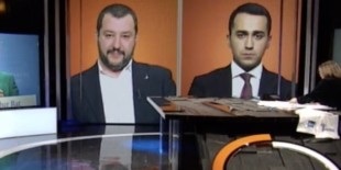 Salvini e Di Maio dalla Annunziata su RaiTre