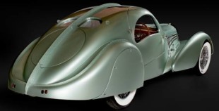 (Bugatti Aérolithe, 1935, Concept Car di Jean Bugatti, sparita nel 1941)