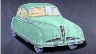 (Prototipo Alfa Romeo Gazzella, 1945. Da https://www.facebook.com/Le-vere-ALFA-Romeo)