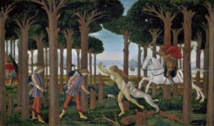 Storia di Nastagio degli Onesti del Botticelli, Prado