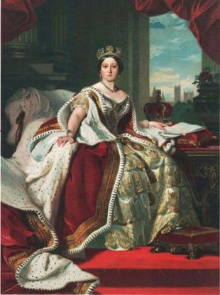  La Regina Vittoria, di Franz Xaver Winterhalter, 1845