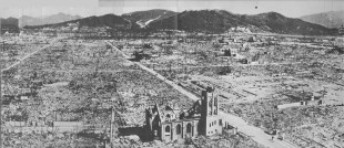 Hiroshima dopo il bombardamento americano