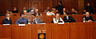 Il tavolo dei relatori (Tutte le foto di questo servizio sono di Franco Cavassi)