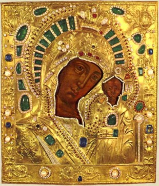 icona greco ortodossa della Madonna di Kazan