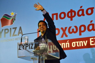 Il leader di Syriza Alexis Tsipras