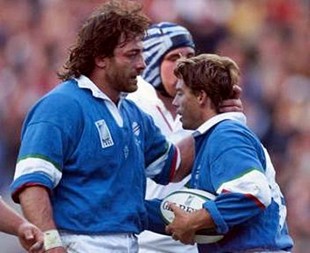 RUGBY-WC99-ENG-ITA-DOMINGUEZ-GIOVANELLI