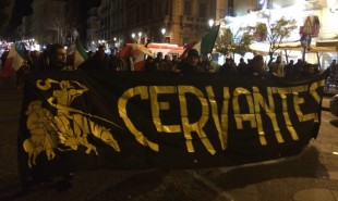 Una manifestazione a Catania del Cervantes