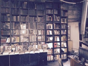 La libreria Ritter dopo l'attentato