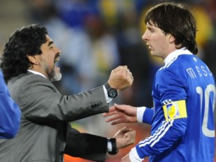 Messi e Maradona