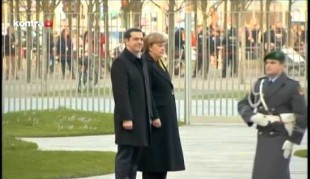 Tsipras e Merkel