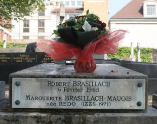 La tomba di Robert Brasillach