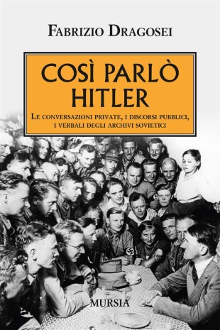 La copertina di "Così parlò Hitler"