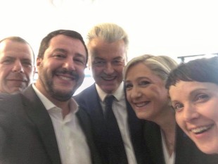 Salvini, Wilder, Le Pen e Petry