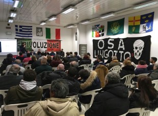 L'incontro con l'esponente di Jobbik a Torino, nell'occupazione Osa Lingotto
