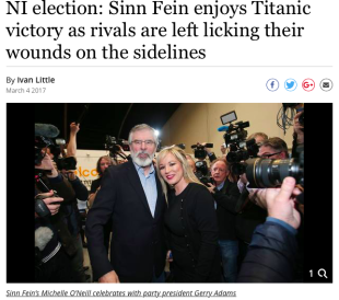 Gerry Adams, presidente del Sinn Fein