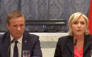 Dupont-Aignan e Marine Le Pen