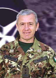 Il Generale di Divisione dell'EI Giovanni Fungo, dal settembre 2016 comandante KFor