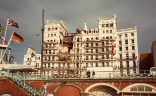 L'albergo colpito a Brighton dall'attentato dell'Ira