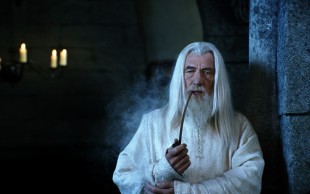 Gandalf il bianco nel film di Jackson