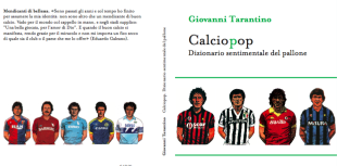 Il Calciopop, la copertina del libro di Tarantino