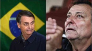 Il presidente del Brasile Bolsonaro e Cesare Battisti, terrorista italiano