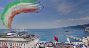 Frecce tricolori a Trieste