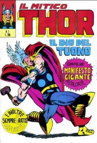 Il fumetto Thor affrescato da Stan Lee