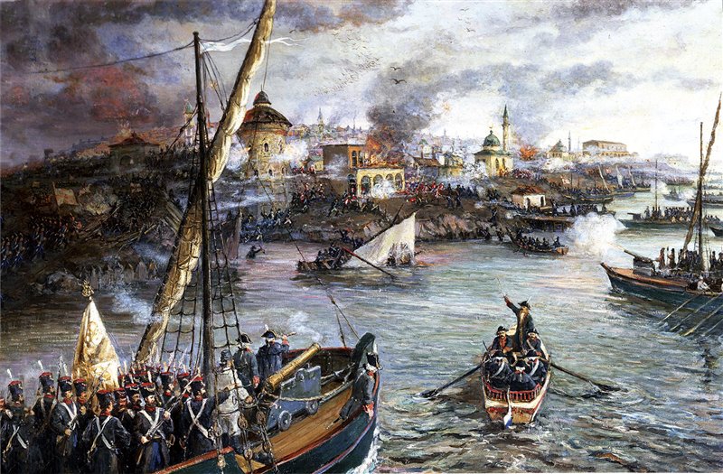 Geschichte.  Als die Russen das Schwarze Meer eroberten